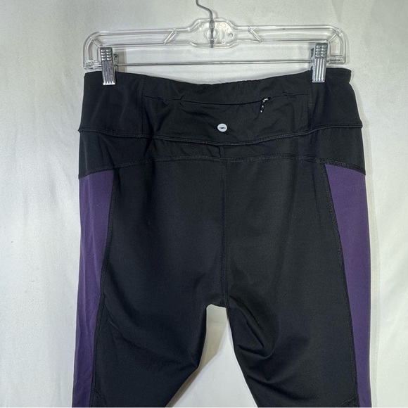 Avia Women’s Athletic Wear Side Striped Leggings - Picture 3 of 6